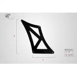 Universal 62" DriTech VRX V1 Short Wing Complete Kit - 9 Piece image - 10