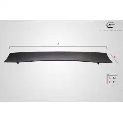 Universal 62" DriTech VRX V1 Tall Wing Complete Kit - 9 Piece image - 6