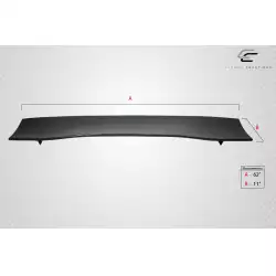 Universal 62" DriTech VRX V2 Tall Wing Complete Kit - 9 Piece image - 3