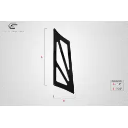 Universal 70" DriTech VRX V1 Tall Wing Complete Kit - 9 Piece image - 9