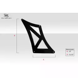 Universal 74" VRX V1 Short Wing Complete Kit - 9 Piece image - 5