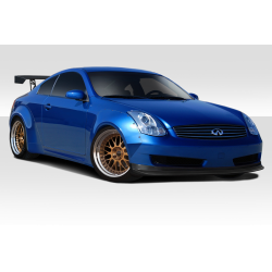 2003-2007 Infiniti G Coupe G35 Duraflex Circuit 75mm Fender Flares Kit (Sport version)- 8 Piece image - 1