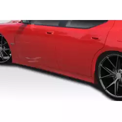 2006-2010 Dodge Charger Hellcat Look Side Skirts - 2 Piece image - 7