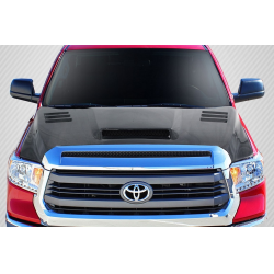 2014-2021 Toyota Tundra Carbon Creations RK-S Hood - 1 Piece image - 1