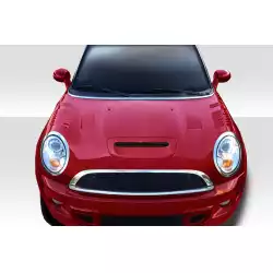 2007-2013 Mini Cooper Hatchback R56 Clubman R55 2009-2015 Cooper convertible R57 2012-2015 Cooper Coupe / Roadster R58 R59 Racer Hood - 1 Piece image - 1