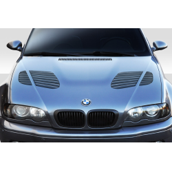1999-2003 BMW 3 Series E46 2DR Duraflex GTR Hood - 1 Piece image - 1