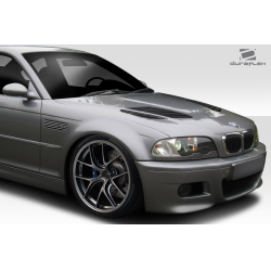 1999-2003 BMW 3 Series E46 2DR Duraflex GTR Hood - 1 Piece image - 3
