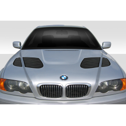 1999-2001 BMW 3 Series E46 4DR Duraflex GTR Hood - 1 Piece image - 1