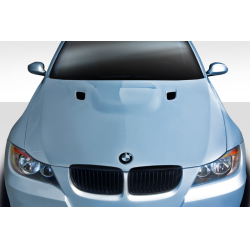2006-2008 BMW 3 Series E90 4DR Duraflex M3 Look Hood - 1 Piece image - 1