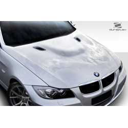 2006-2008 BMW 3 Series E90 4DR Duraflex M3 Look Hood - 1 Piece image - 3