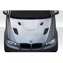2009-2011 BMW 3 Series E90 4DR AF1 Hood - 1 Piece image - 1