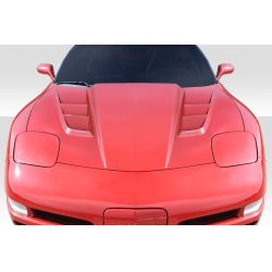 1997-2004 Chevrolet Corvette C5 Duraflex H Design Hood - 1 Piece image - 1
