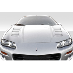1998-2002 Chevrolet Camaro Duraflex H Design Hood - 1 Piece image - 1