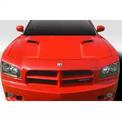 2006-2010 Dodge Charger SRT2 Look Hood - 1 Piece image - 1