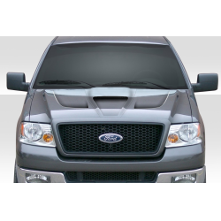 2004-2008 Ford F-150 / 2006-2008 Lincoln Mark LT Duraflex Shark Hood - 1 Piece image - 1