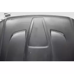 2004-2008 Ford F-150 / 2006-2008 Lincoln Mark LT Shark Hood - 1 Piece image - 5