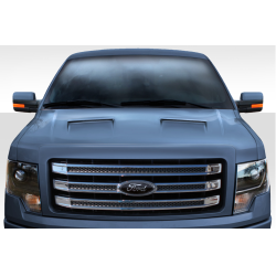 2009-2014 Ford F-150 Duraflex Ram Air Hood - 1 Piece image - 1