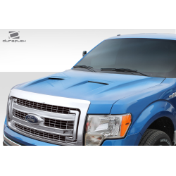 2009-2014 Ford F-150 Duraflex Ram Air Hood - 1 Piece image - 3