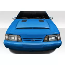 1987-1993 Ford Mustang GT500 Hood - 1 Piece image - 1