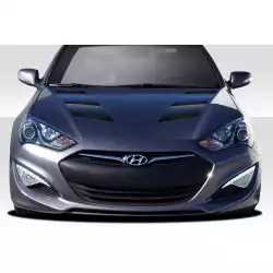 2013-2016 Hyundai Genesis Coupe 2DR AM-S Hood - 1 Piece image - 1