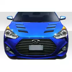 2012-2017 Hyundai Veloster Hyundai Veloster AM-S Hood - 1 Piece image - 1