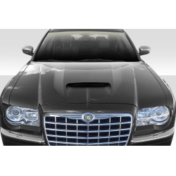 2005-2010 Chrysler 300 300C Duraflex SRT Look Hood - 1 Piece image - 1