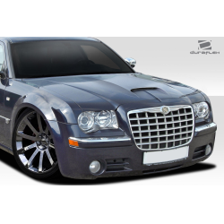 2005-2010 Chrysler 300 300C Duraflex SRT Look Hood - 1 Piece image - 3