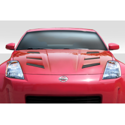 2003-2006 Nissan 350Z Z33 Duraflex AM-S Hood - 1 Piece image - 1