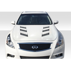 2007-2013 Infiniti G Sedan G25 G35 G37 / Q40 Duraflex AM-S Hood - 1 Piece image - 1