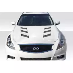 2007-2013 Infiniti G Sedan G25 G35 G37 / Q40 AM-S Hood - 1 Piece image - 1