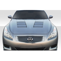2007-2013 Infiniti G Sedan G25 G35 G37 / Q40 Duraflex TS-1 Hood - 1 Piece image - 1