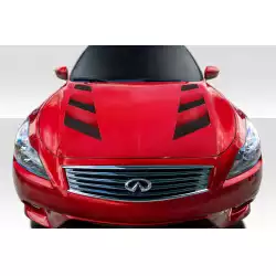 2008-2015 Infiniti G Coupe G37 Q60 AM-S Hood - 1 Piece image - 1