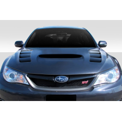 2008-2011 Subaru Impreza 2008-2014 WRX STI Duraflex VR-S Hood - 1 Piece image - 1