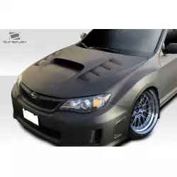 2008-2011 Subaru Impreza 2008-2014 WRX STI VR-S Hood - 1 Piece image - 11