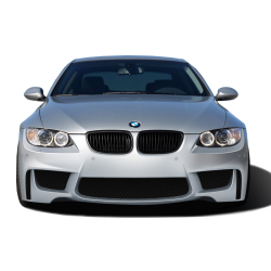2007-2010 BMW 3 Series E92 2dr E93 Convertible Couture Polyurethane 1M Look Front Bumper - 1 Piece image - 1