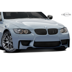 2007-2010 BMW 3 Series E92 2dr E93 Convertible Couture Polyurethane 1M Look Front Bumper - 1 Piece image - 2
