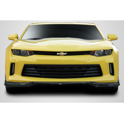 2016-2018 Chevrolet Camaro V6 Carbon Creations Arsenal Front Lip Spoiler - 3 Piece image - 1