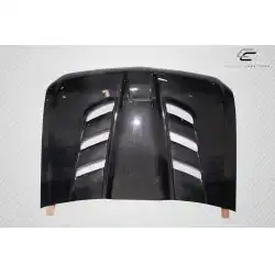 2007-2013 Chevrolet Silverado Viper Look Carbon Fiber Hood image - 6