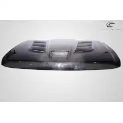 2007-2013 Chevrolet Silverado Viper Look Carbon Fiber Hood image - 8