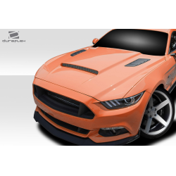 2015-2017 Ford Mustang Duraflex CVX V2 Hood - 1 Piece image - 3
