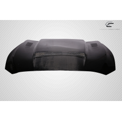 2015-2017 Ford Mustang Carbon Creations CVX V2 Hood - 1 Piece image - 4