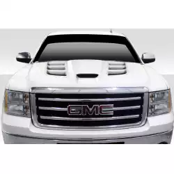 2007-2013 GMC Sierra 1500 2007-2010 Sierra 2500 Viper Look Hood - 1 Piece image - 1
