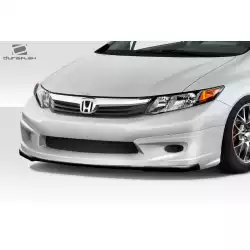 2012-2012 Honda Civic 4DR Type M Front Lip Spoiler - 1 Piece image - 6