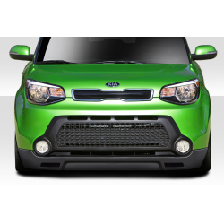 2015-2016 Kia Soul Duraflex Racer Front Lip - 1 Piece image - 1