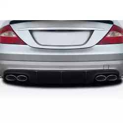 2006-2010 Mercedes W219 CLS55 CLS63 AMG A Spec Rear Diffuser - 1 Piece image - 1