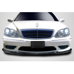 2003-2006 Mercedes S Class W220 Carbon Creations L Sport Front Lip Spoiler - 1 Piece ( Amg models only) image - 1