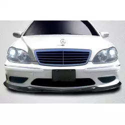 2003-2006 Mercedes S Class W220 L Sport Front Lip Spoiler - 1 Piece ( Amg models only) image - 1