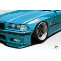 1992-1998 BMW 3 Series M3 E36 2DR Circuit Front Fender Flares (+50mm) - 4 Piece image - 6