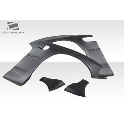 2001-2006 BMW M3 E46 Duraflex Circuit Front Fender Flares - 4 Piece image - 4