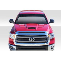2014-2021 Toyota Tundra Duraflex Viper Look Hood - 1 Piece image - 1